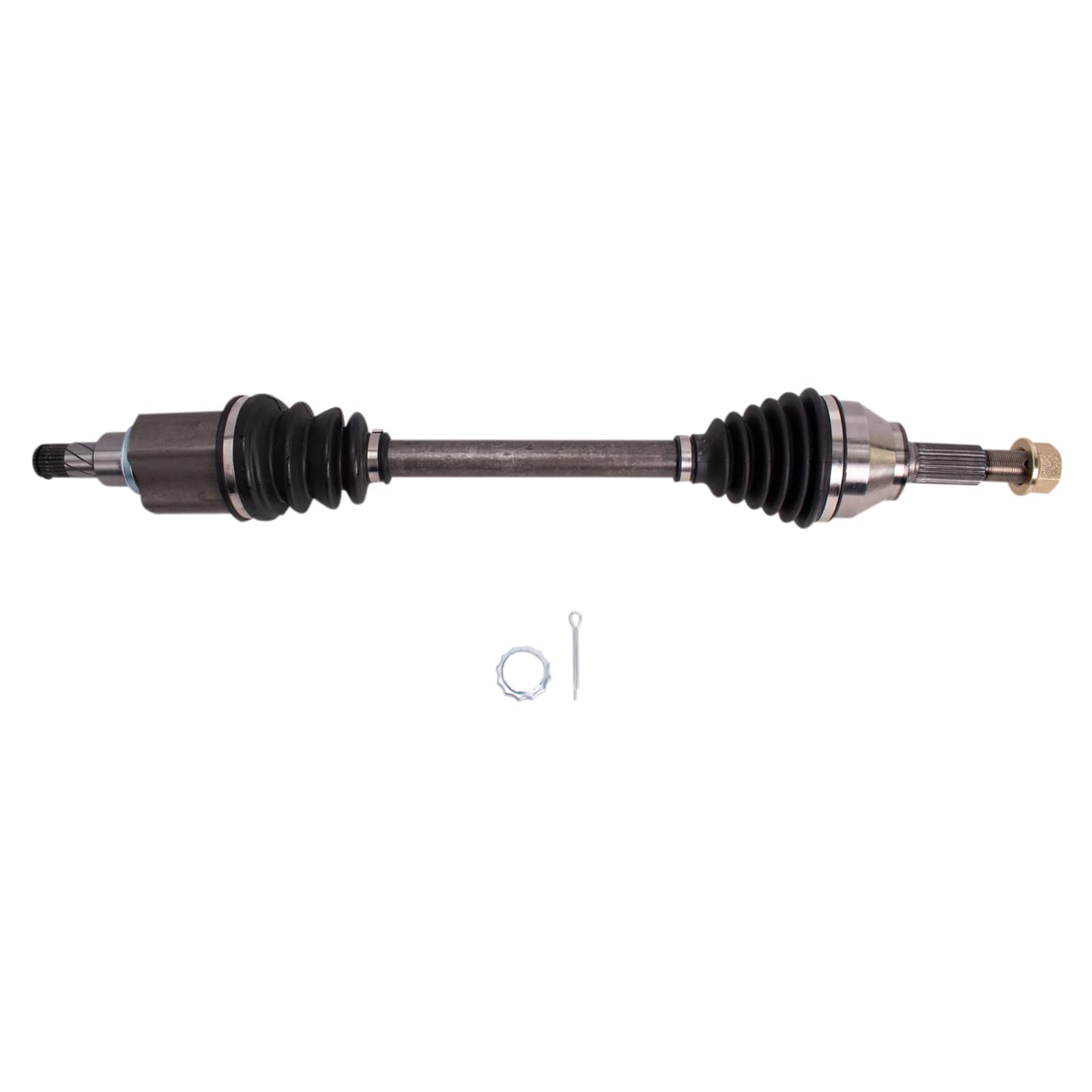 Trq Front Left Cv Axle Shaft Assembly Drivers Side Compatible With 2013-2019 Nissan Sentra