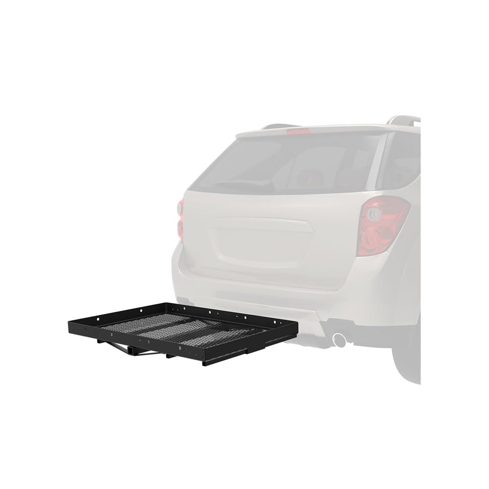 Reese 1040100 Solo Black 48 X 32 Hitch Mounted Cargo Carrier