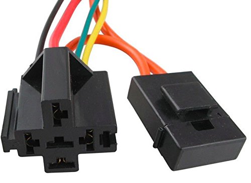 American Volt 160'F Electric Auto Engine Radiator Cooling Fan Coolant Temperature Thermostat Sensor Switch Complete Relay Wiring