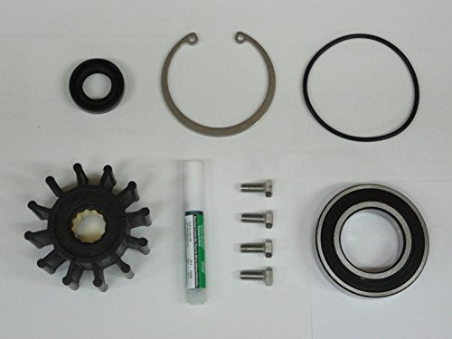 Scp-095000Ss Premium Stainless 1999-2005 Volvo Penta Gas Sterndrive Raw Water Pump Repair Rebuild Kit Crankshaft Mounted