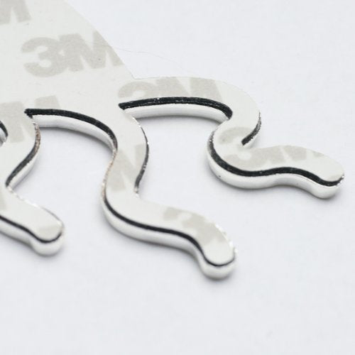 5.2&quot; Solid Metal Flying Spaghetti Monster Car Emblem