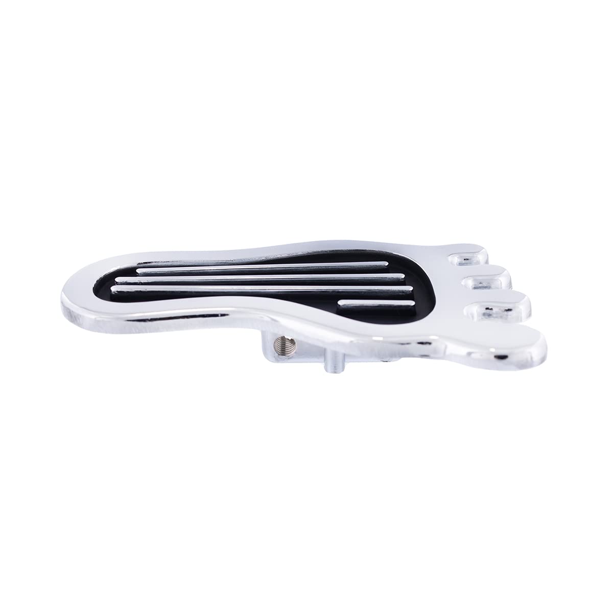 United Pacific S1021 All-Metal Chrome Barefoot Shape Dimmer Switch Cover, Heavy-Duty Switch Cover, Replace Existing Floor Dimmer