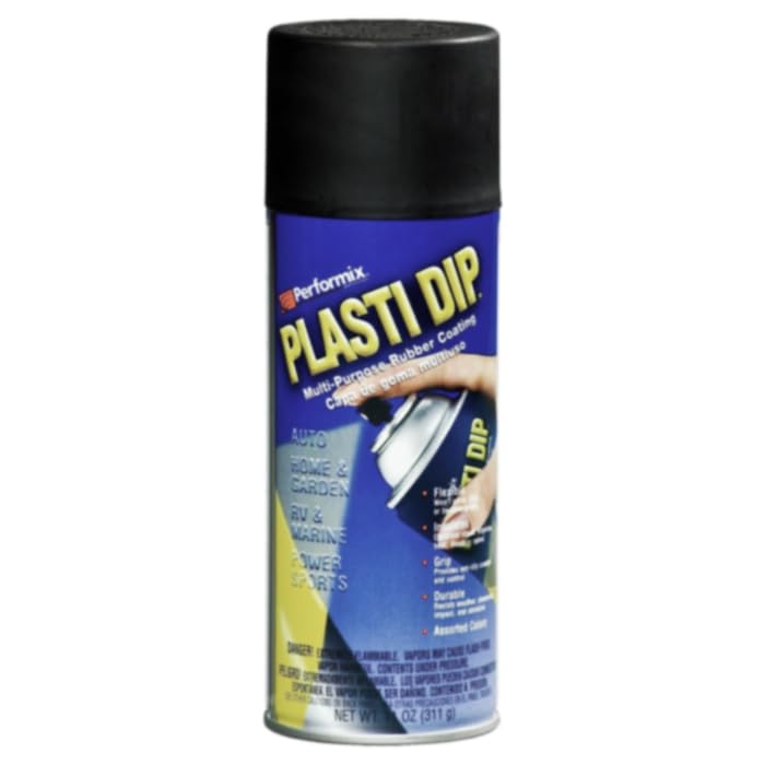 Plasti Dip 11 Oz Black Aerosol 2-Pack