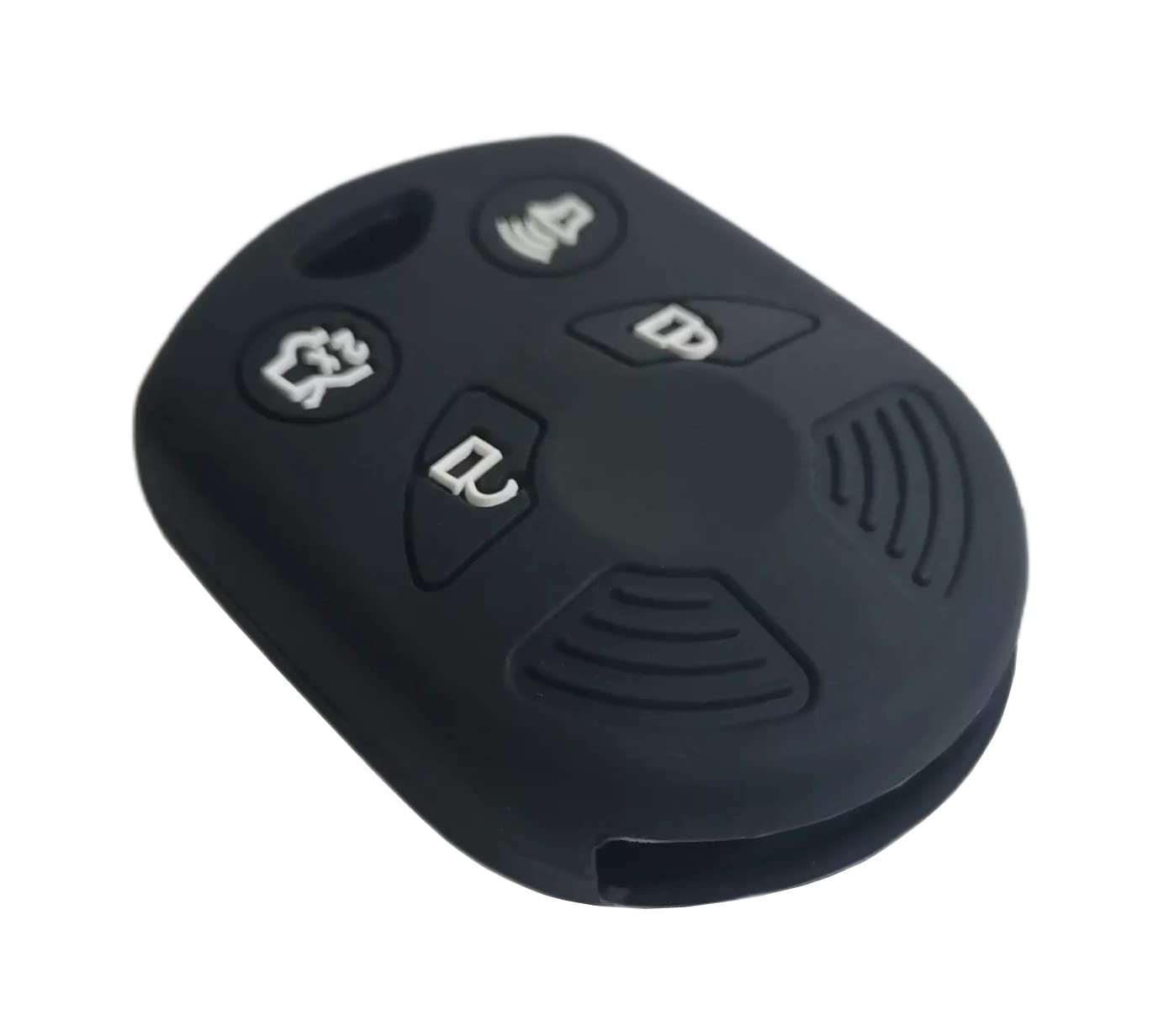 Reprotecting Silicone Rubber Key Fob Cover Compatible With 2002-2017 Ford C-Max Edge Escape Expedition Explorer Five Hundred Fle