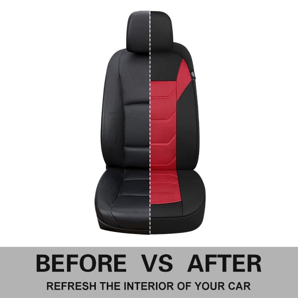 Pariiaotin 3D Air Mesh Car Seat Cover Front Sets Washable and Breathable Premium Cloth Automotive Vehicle Seat Covers for Cars I