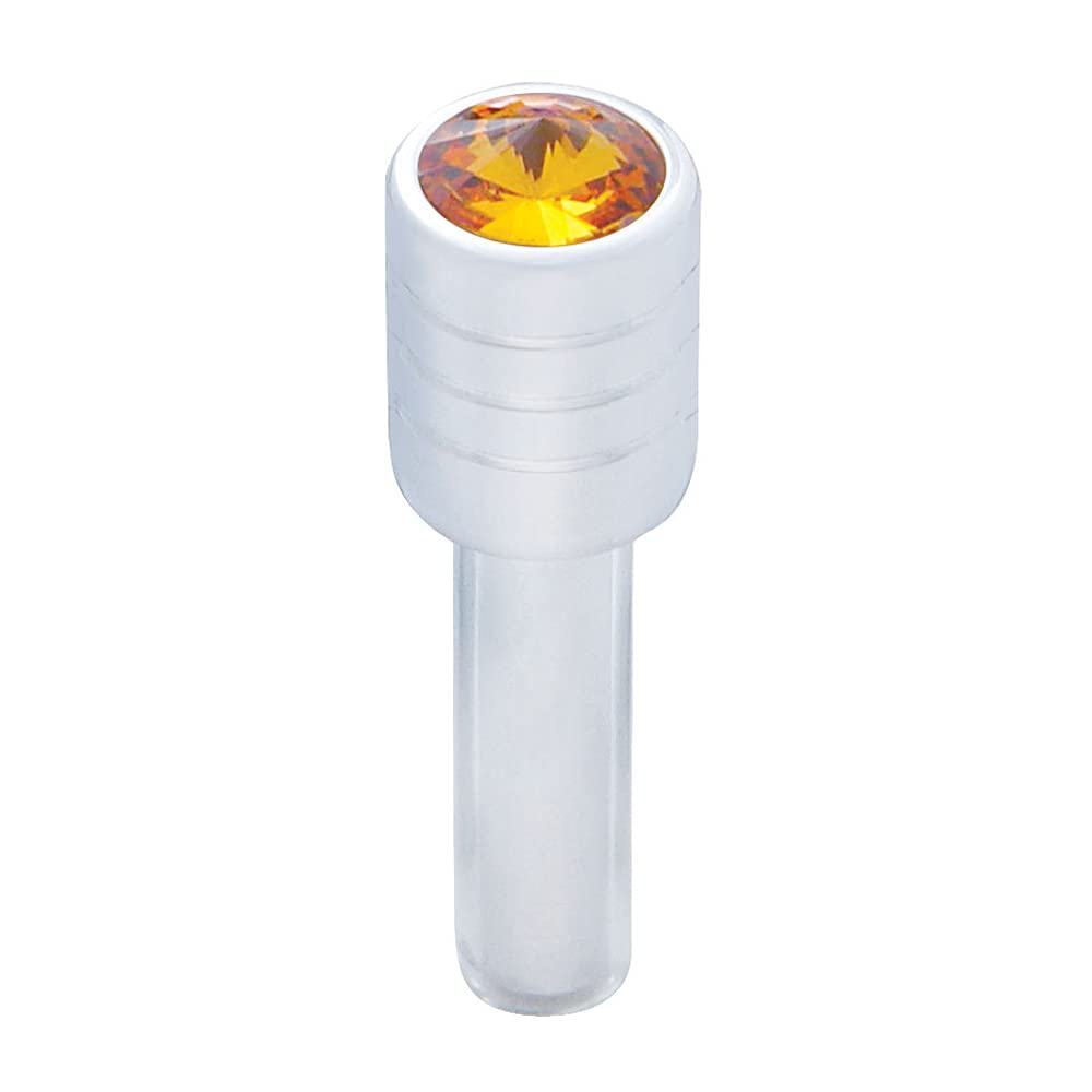 United Pacific Industries 40199 Chrome Door Lock (7/16&quot; Amber Diamond), 2 Pack