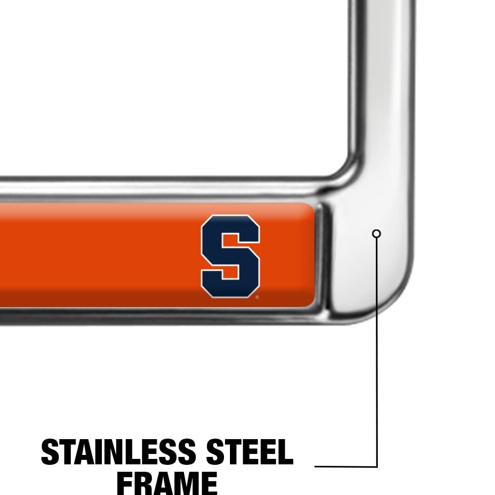 GRAPHICS & MORE Metal License Plate Frame - Syracuse University Alumni, Full Size, One Size