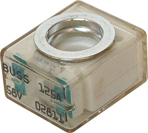 Bay Marine Supply - 125A Marine Rated Battery Fuse (MRBF Terminal Fuse Only) - 58V DC Maximum IP66