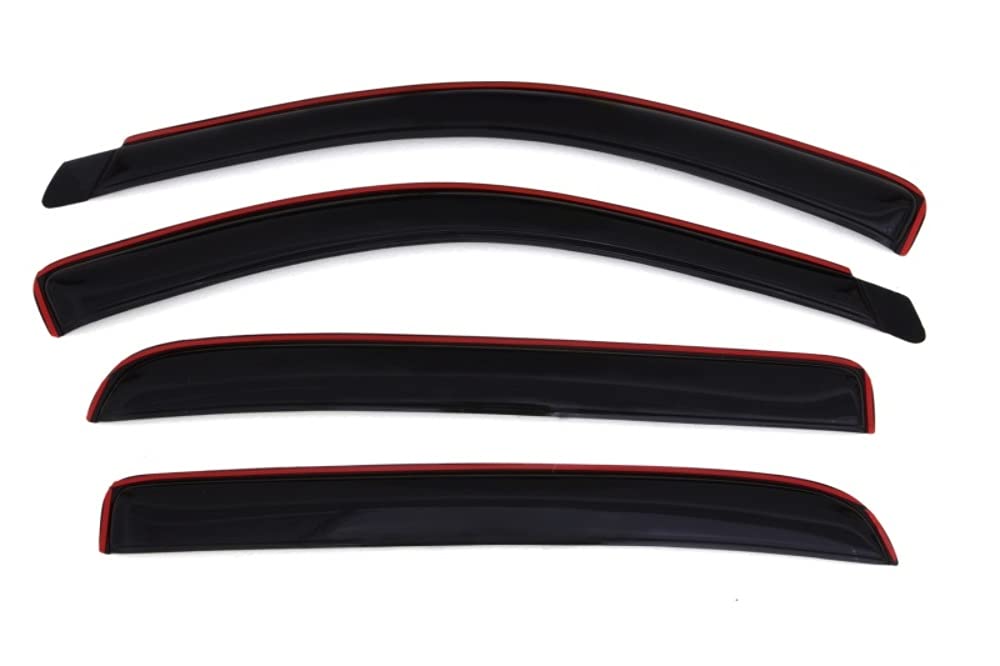 Auto Ventshade [AVS] InChannel Ventvisor / Rain Guards | Fits 2006  2008 Dodge RAM 1500, 2006  2009 Dodge RAM 2500/3500 Mega 
