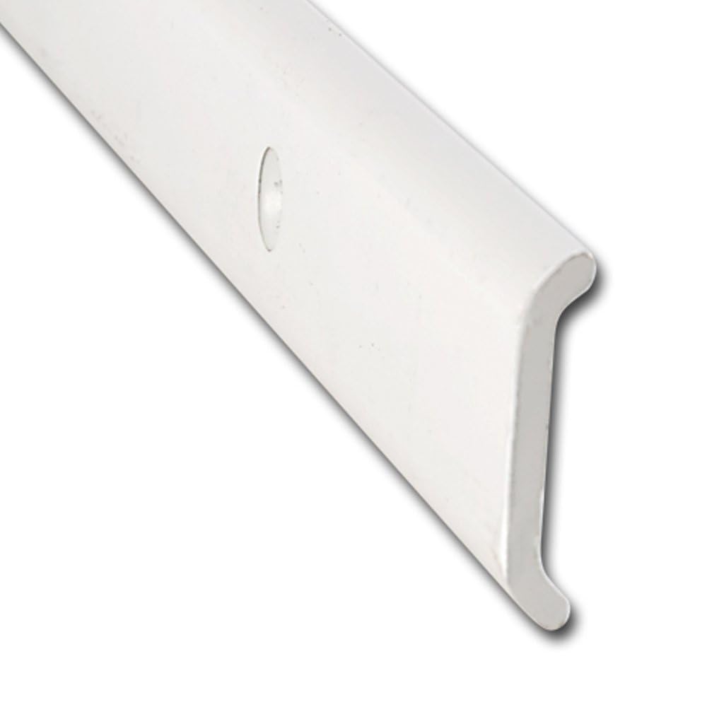 Ap Products 021-87201-8 Non-Insert Trim Flat - White, 8 Ft.