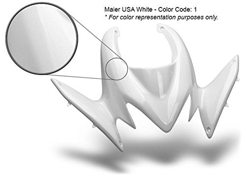 Maier Usa 509911 7 X 10 Number Plate - White