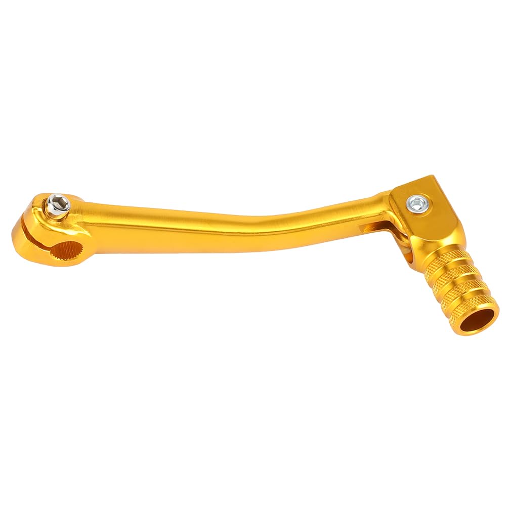 Hiaors Golden Folding Shift Lever Shifter Pedal Gear For 50Cc 110Cc 125Cc 150Cc Chinese Made Dirt Bike Taotao Coolster Roketa Sunl Atv Quad Parts