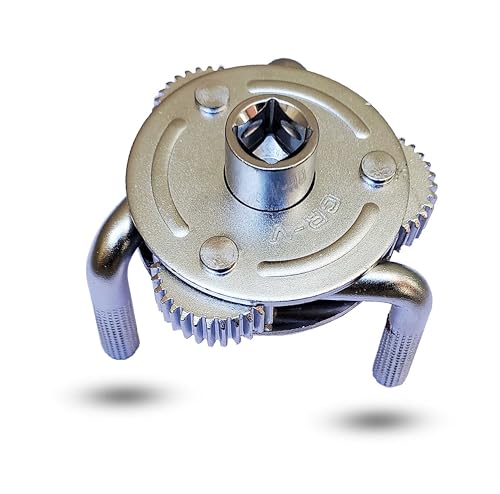 Inditrust Heavy Duty Two Way Oil Filter Wrench Tool With 3 Jaw Oil Filter Removal Tools Capacity 65110Mm (Pack Of 1)