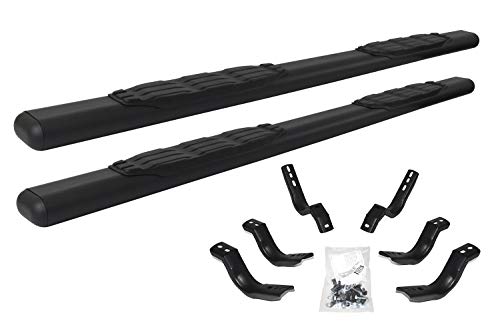 Go Rhino 10587T 5'' 1000 Series Oval Side Steps - Boards Only For 99-24 Ram, Gmc, Ford, Nissan, Toyota, Jeep, Chevrolet, Dodge (