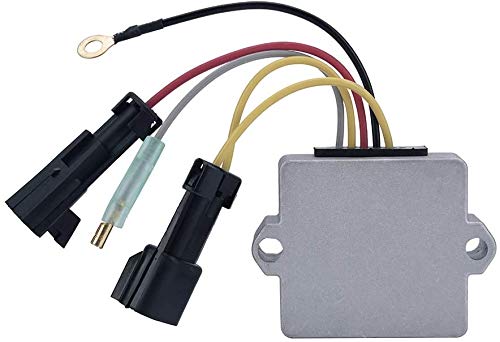 Voltage Regulator Rectifier Fits for Mercury Marine Outboard 5 Wires 4 Stroke 30 40 50 60 Hp 30HP 40HP 50HP 60HP Repl.# 893640T0