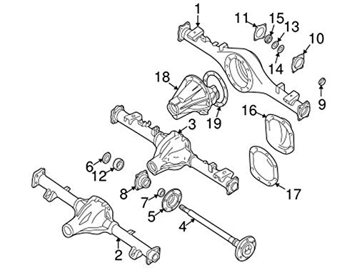 Genuine Nissan Parts - Authentic Catalog Part From The Factory (43252-7S200)
