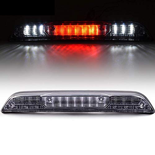 Pit66 Led 3Rd Brake Light, Compatible With 15-20 Ford F150 Rear High Mount Stop Parking Light Lamp Cargo Light Assembly Clear Le