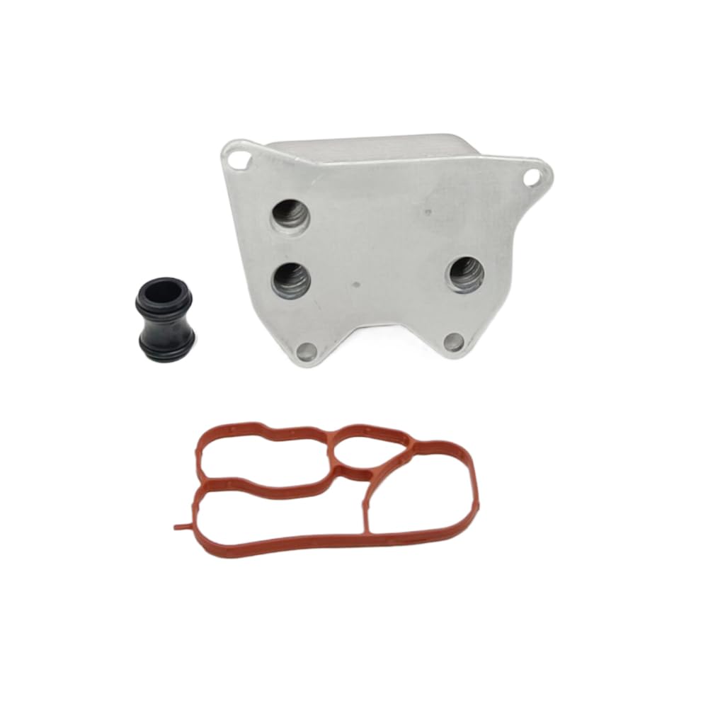 Engine Oil Cooler with Gasket Kit Replacement for Volkswagen Tiguan Passat #06K 117 021 B
