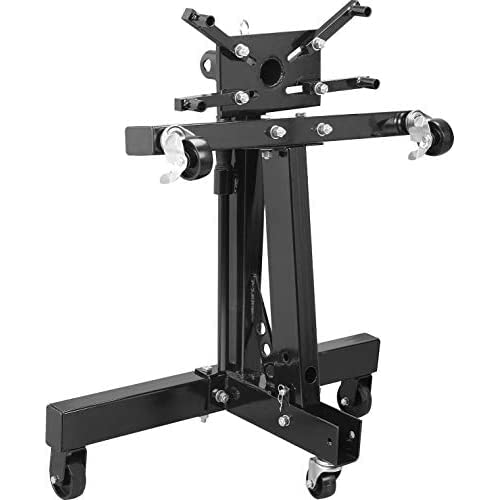 Big Red At26801Br Steel Rotating Wheeled Engine Stand With 360 Degree Adjustable Rotating Head And Folding Frame: 3/4 Ton (1,500 Lb) Capacity, Black
