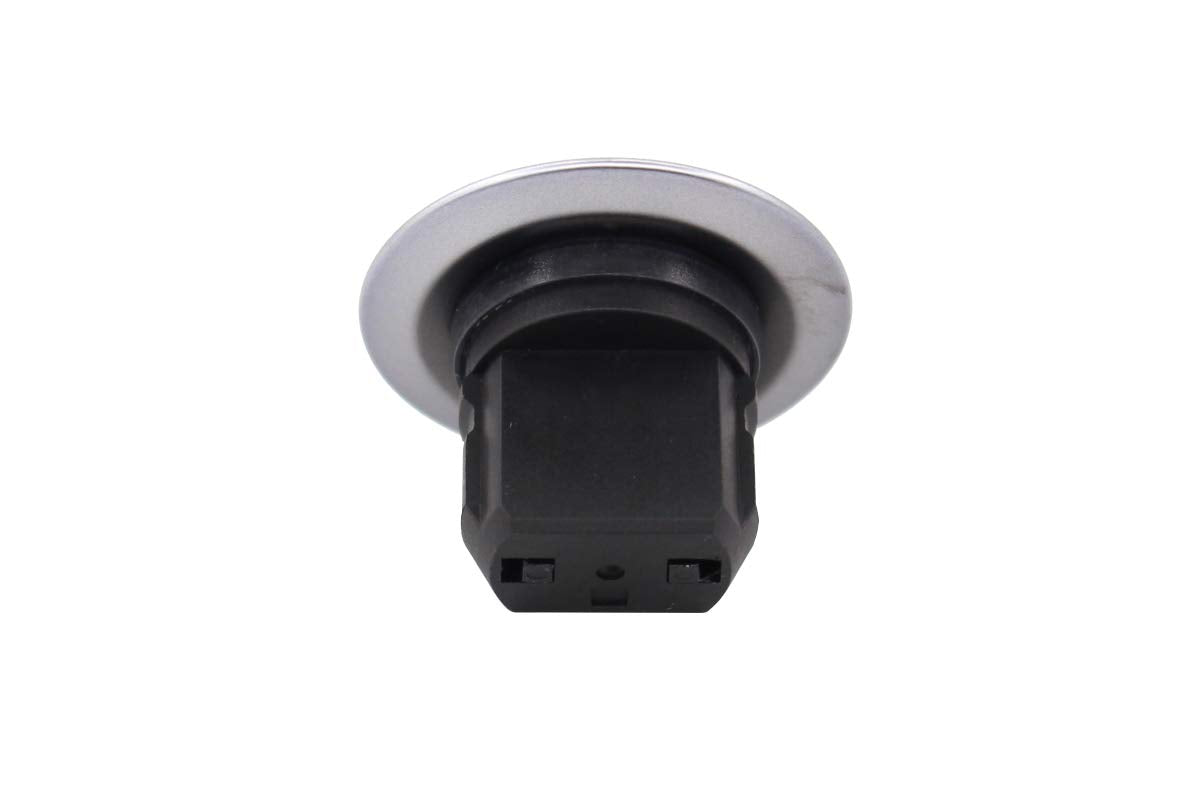 NewYall Silver Keyless Engine Start Stop Push Switch Button for Mercedes C300 CL550 600 CLA 250 CLS 550 E350 E400 E550 GL ML 350