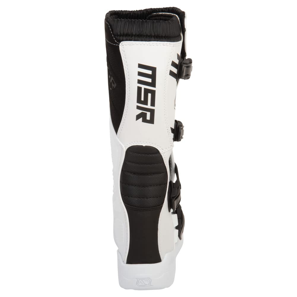Msr M3X Motocross Boot (12, White)