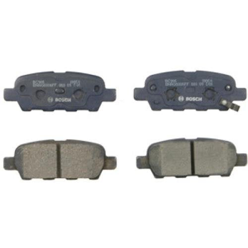 Bosch Bc905 Quietcast Premium Ceramic Disc Brake Pad Set - Compatible With Select Infiniti; Nissan 350Z, 370Z, Altima, Juke, Leaf, Maxima, Murano, Pathfinder, Quest, Rogue, Sentra + More; Rear