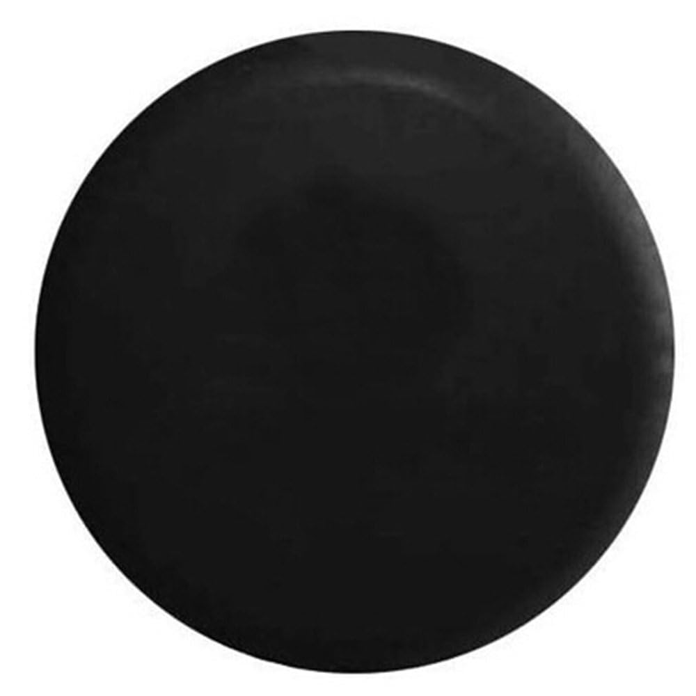 Bcp Black Color Pu Leather Spare Tire Cover (Fit 31-33 Inches)