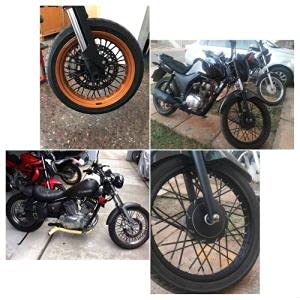 Jfg Racing Spoke Skins Covers,72Pcs Black Dirt Bike Spoke Covers Wheel Rims Wraps Pipe Trim For 8-21 Rims,Universal For Motorcycle Bicycle Wheelchair Decoration