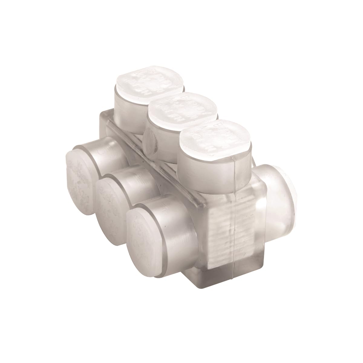 Burndy Insulated Multitap Connector, 2.19 in. L