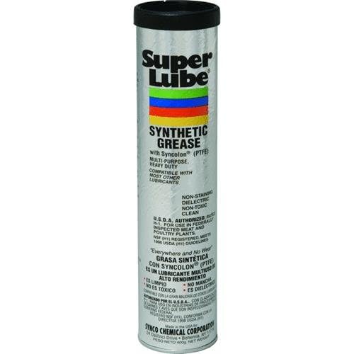 Super Lube 41150 Synthetic Multi-Purpose Grease, 400G, Translucent White Color