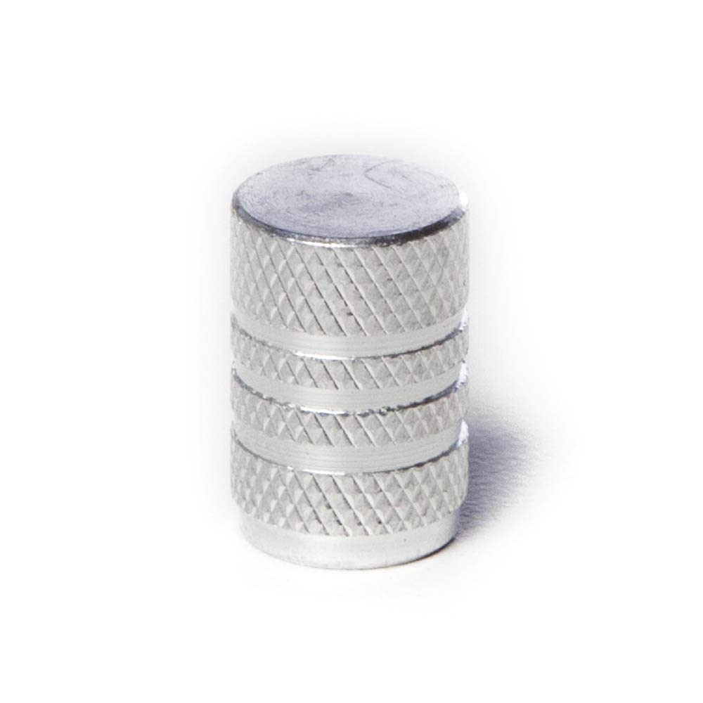 Circuit Performance Vc1 Series Silver Aluminum Valve Stem Caps (Set Of 4)