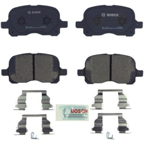 BOSCH BC741 QuietCast Premium Ceramic Disc Brake Pad Set - Compatible with Select Chevrolet Prizm; Toyota Corolla; FRONT