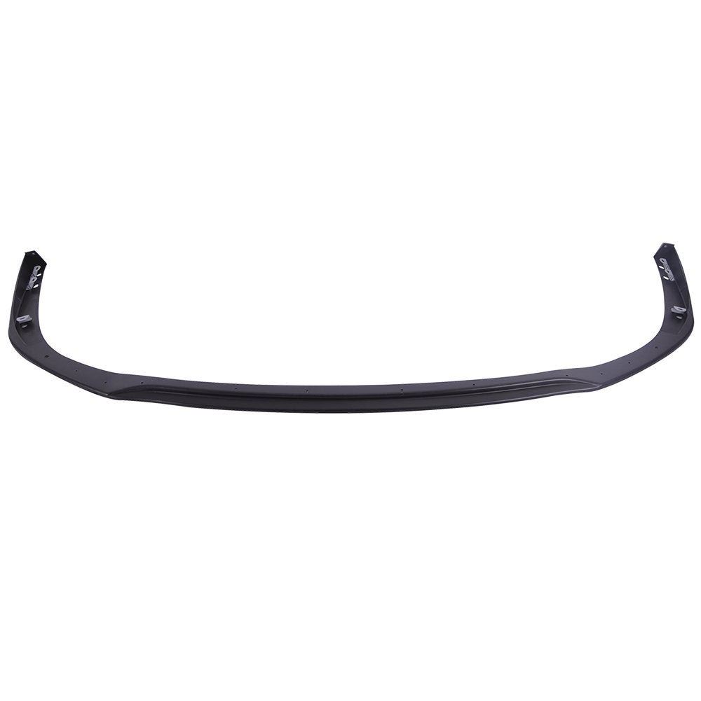 Front Bumper Lip Compatible with 2011-2014 Subaru Impreza WRX & STI, V-Limited Style Black PP Front Lip Finisher Under Chin Spoi