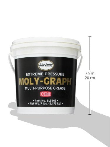 Crc Sl3146 Moly-Graph Extreme Pressure Multi-Purpose Lithium Grease - 7 Lbs.