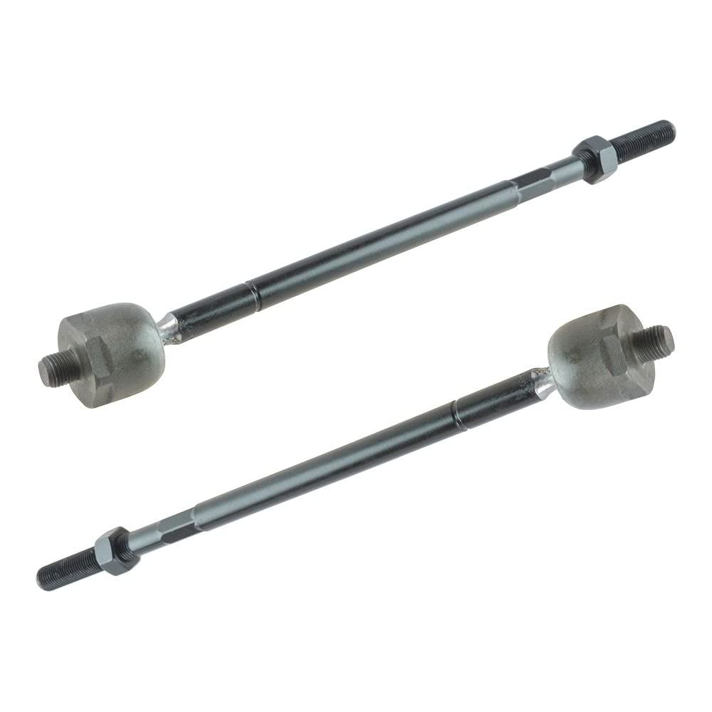 TRQ Front Inner Tie Rod Set Compatible with 2009-2011 Ford Focus