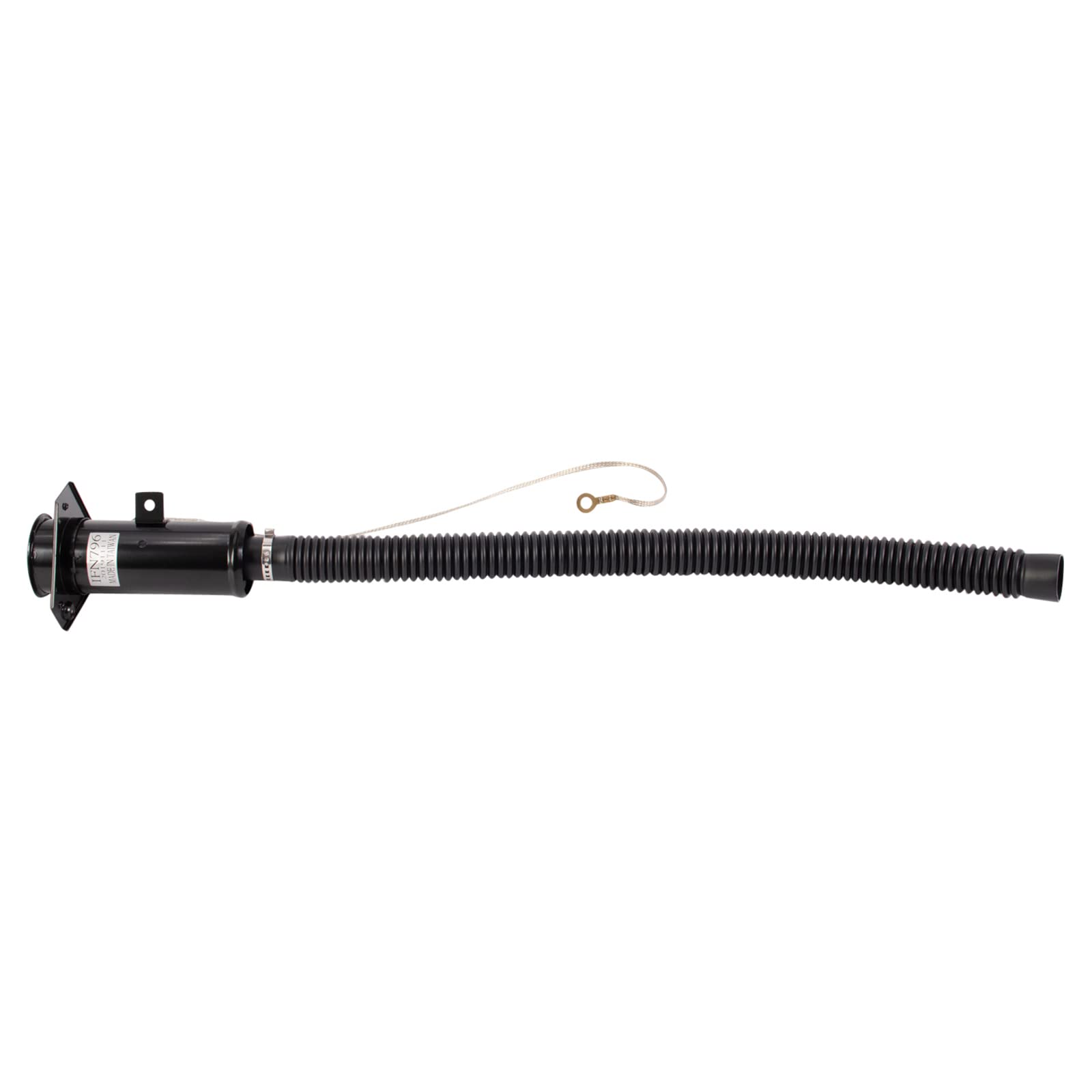 Trq Fuel Tank Filler Neck Black Compatible With 1999-2004 Chevrolet Silverado 1500 Gmc Sierra 1500