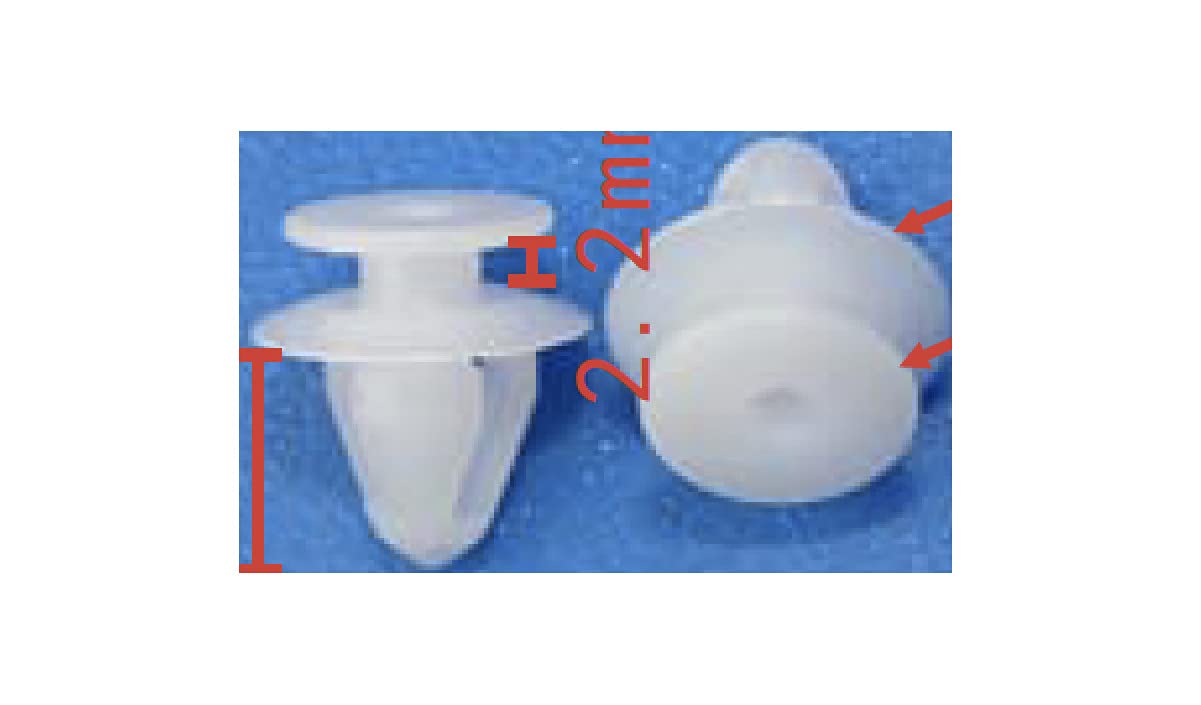 Autobahn88 Retainer Clip For Grille, Compatible With Bmw (Oem: 51467453747) (Pack Of 20)