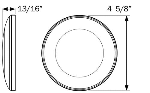 Optronics Ill45Cbp Led Interior Light, White