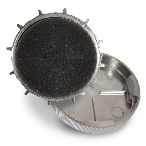 Viair 3/8&quot; NPT Intake Air Filter Muffler Assembly, Metal, Silver 92627