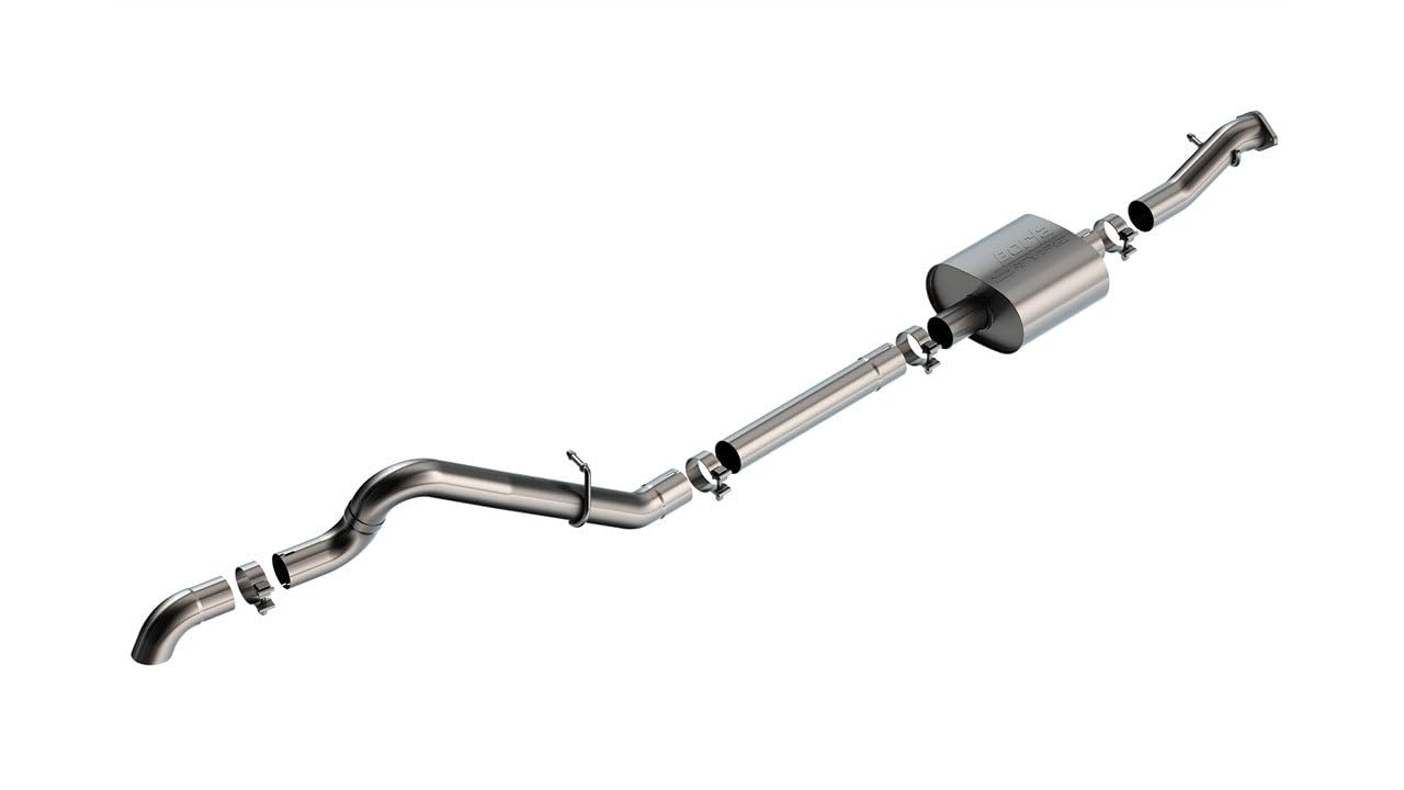 Borla 140898 Cat-Back Performance Exhaust System For 2021-2023 Ford Bronco 2.3L 4 Cyl. Automatic/Manual Transmission 4 Wheel Drive 2 & 4 Door. High Clearance Climber System.