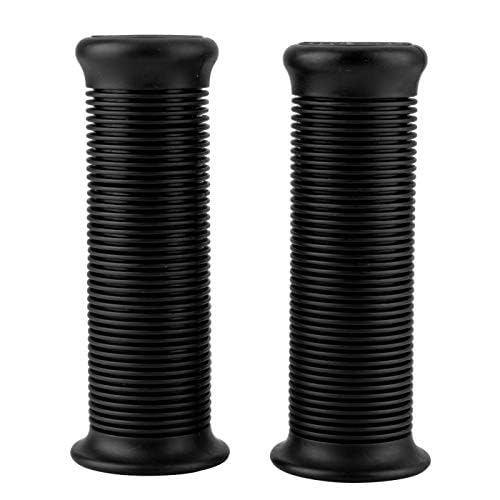 Motorcycle Handlebar Grips, Akozon 1'' 25mm/1.1'' 28mm Non Slip Rubber Bar End Thruster Grip Motorcycle Comfort Hand Handlebar G