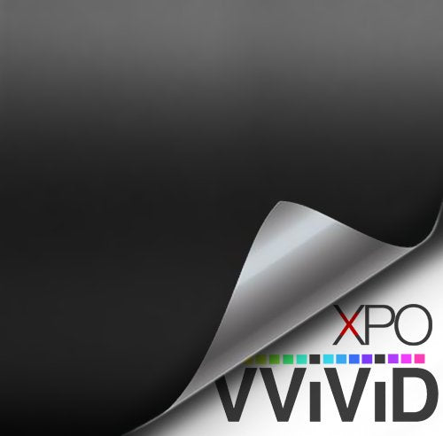 Vvivid Black Matte Car Wrap Vinyl Roll With Air Release 3Mil-Vvivid8 (20Ft X 5Ft)
