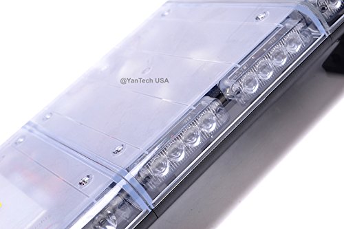 56“ 104 Led Emergency Beacon Strobe Light Bar Warning Truck Tow Wrecker W/Take Down, Alley, Brake And Turn Signal - Usa Warranty W/Lifetime Service