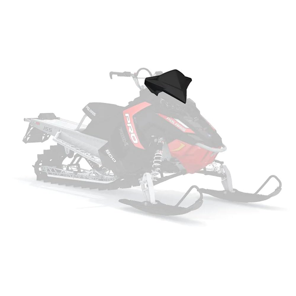 Polaris 2881055 13' Black Deep Snow Mid Windshield Axys Rush Switchback Titan Rmk Sks Snowmobile Oem