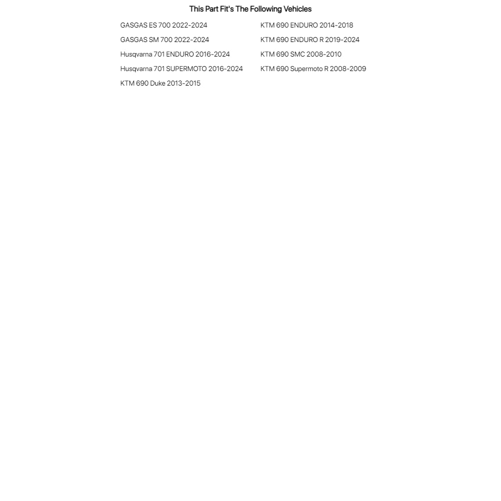 Tusk Brake Lever Polished For Ktm 690 Enduro R 2019-2022