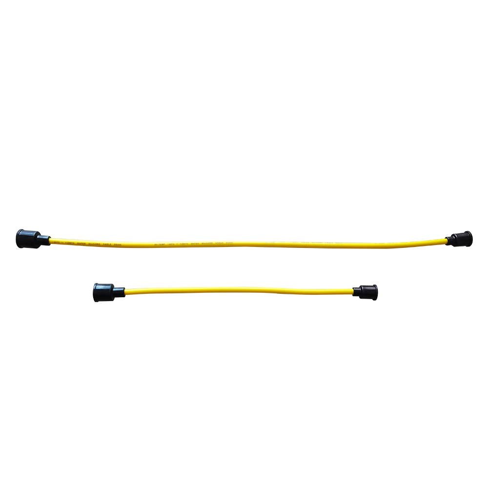 MAS 8mm Spark Plug Wire Compatible with GMC Chevrolet Ford SBC BBC Straight Boot Wires 305 307 327 350 400 396 402 427 454