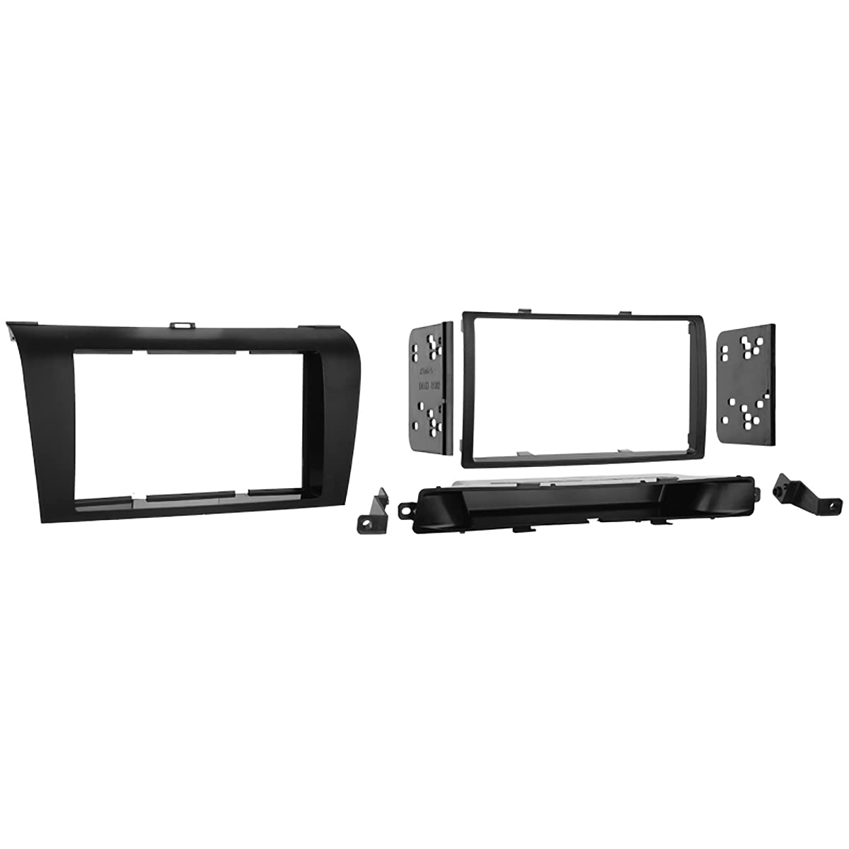 Metra 95-7504 Double Din Installation Dash Kit For 2004-2009 Mazda 3 Install Kit