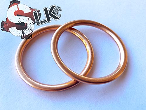 Slk-Customs 60569 Exhaust Flange Gasket 31396 Compatible With 18291-Mr5-801 Honda Fury Vt 1300, Vtx 1300, Vtx1800