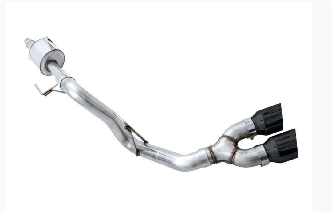 Awe Tuning 2015+ Ford F-150 0Fg Single Exit Performance Exhaust System W/4.5In Diamond Black Tips - 3015-23058