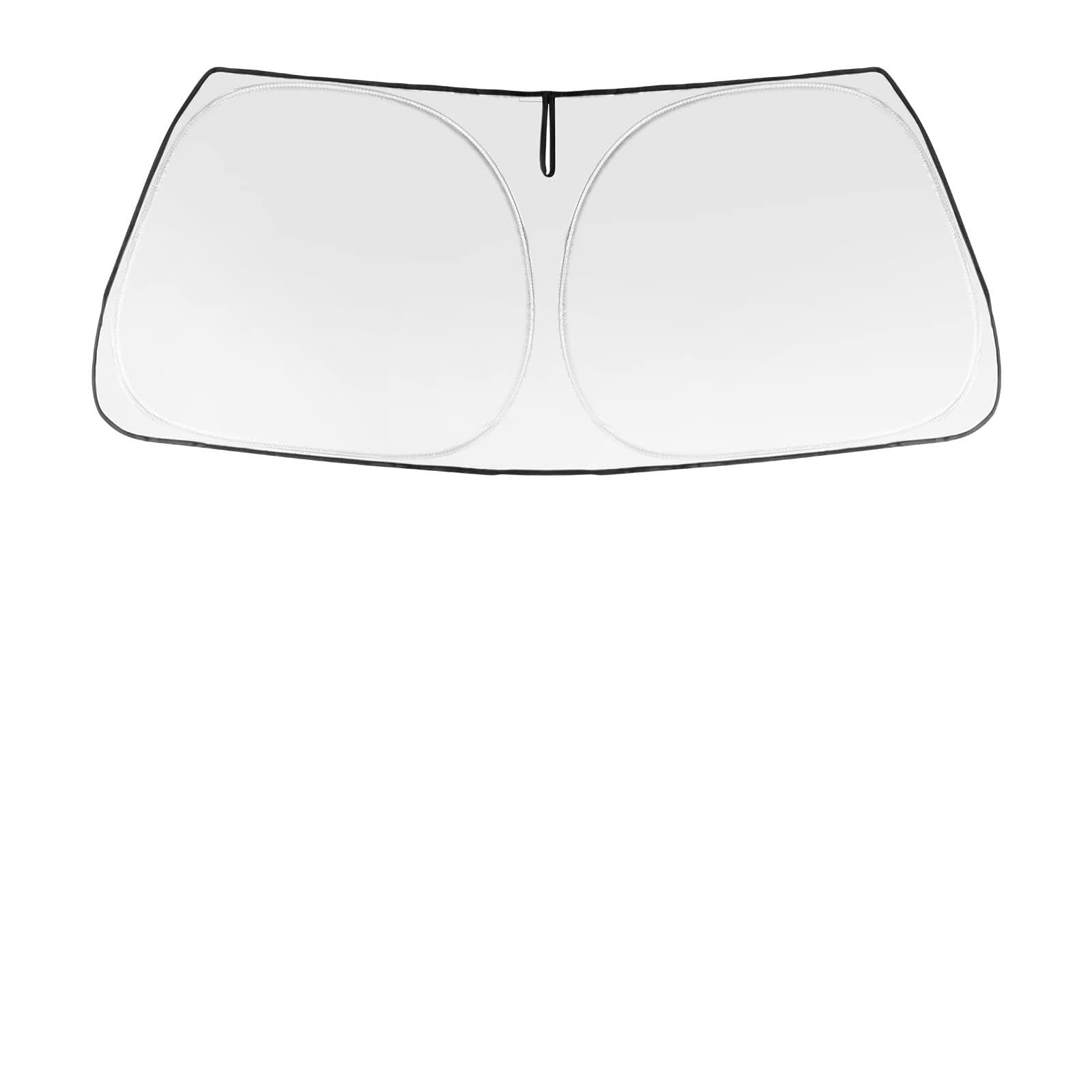 Proadsy 2025 Upgrade Front Windshield Sun Shade Foldable Sunshade Protector Custom Fit 2023-2024 2025 Toyota bZ4X Accessories